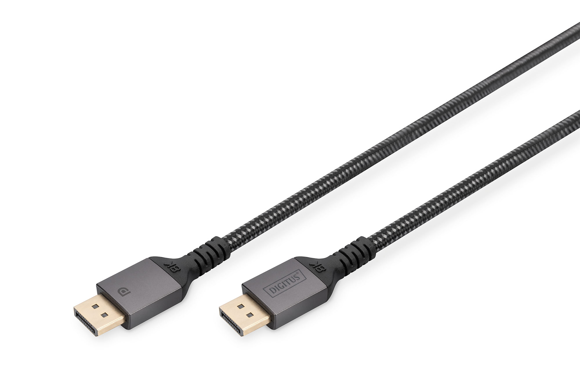 Digitus Cavo di collegamento DisplayPort 8K versione 1.4 (2M PREMIUM DP1.4 CABLE - DP/DP 8K/60HZ ALUMINUM HOUSING) Digitus Cavo di collegamento Displa