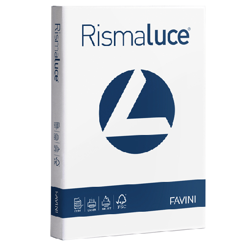 Favini Rismaluce A4 cartone 125 fogli 200 g/m²