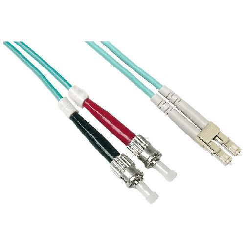 Link cavo fibra ottica lc a st multimode duplex om3 50-125 mt.10