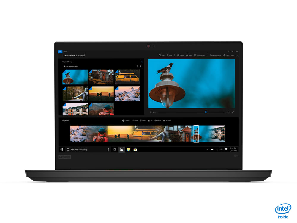 Lenovo ThinkPad E14 Intel Core i5 i5-10210U Computer portatile 35,6 cm (14") Full HD 8 GB DDR4-SDRAM 256 GB SSD Wi-Fi 6 (802.11ax) Windows 10 Pro Ne