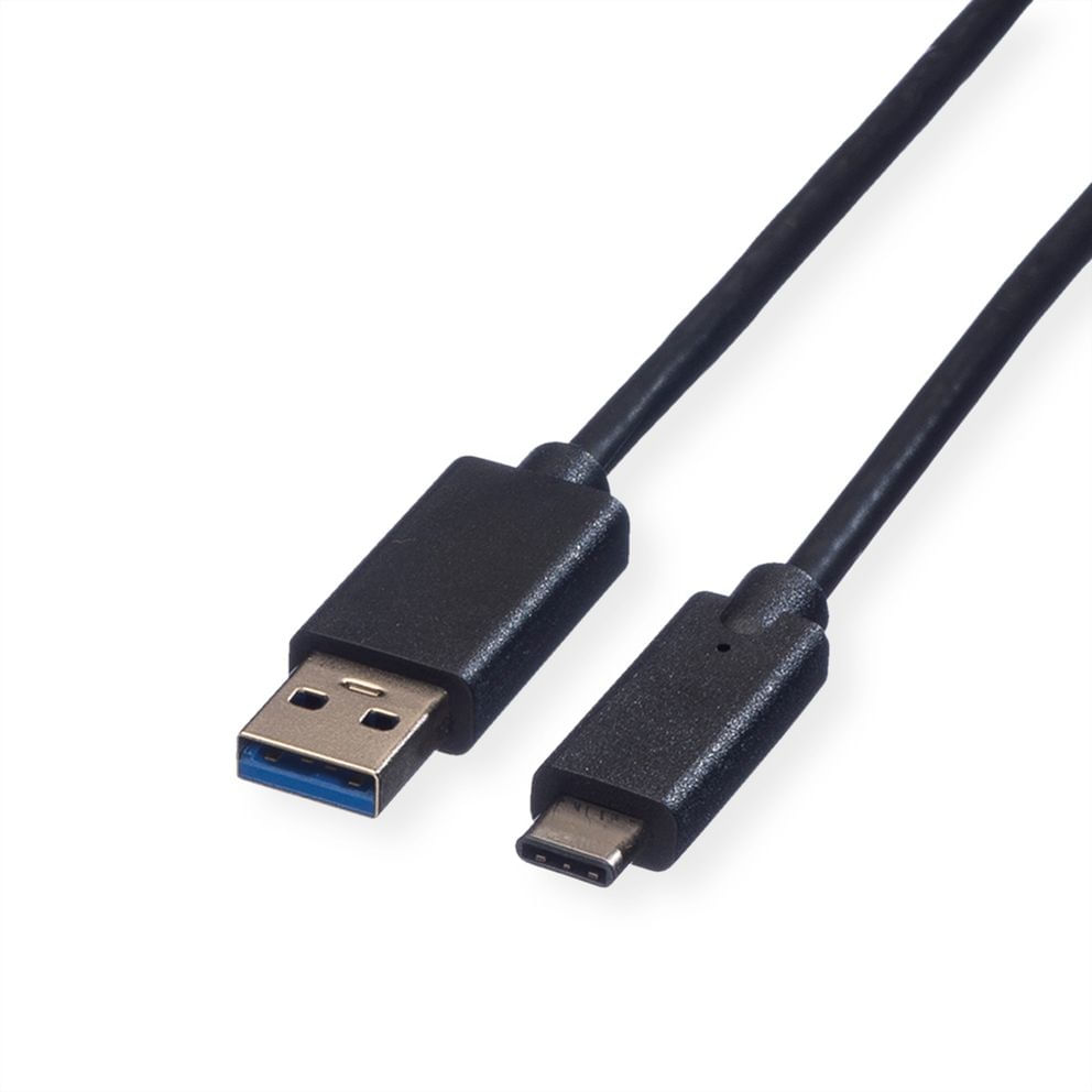 Roline/Value ROLINE 11.02.9011 cavo USB USB 3.2 Gen 1 (3.1 Gen 1) 1 m USB A USB C Nero ROLINE 11.02.9011 cavo USB USB 3.2 Gen 1 (3.1 Gen 1) 1 m USB A