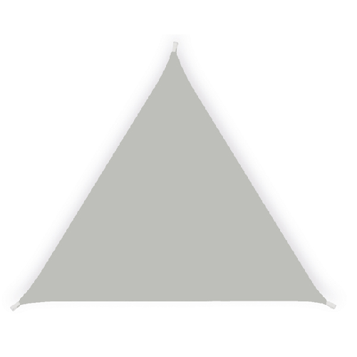 Garden Friend Tenda a vela ombreggiante triangolare 5m cenere