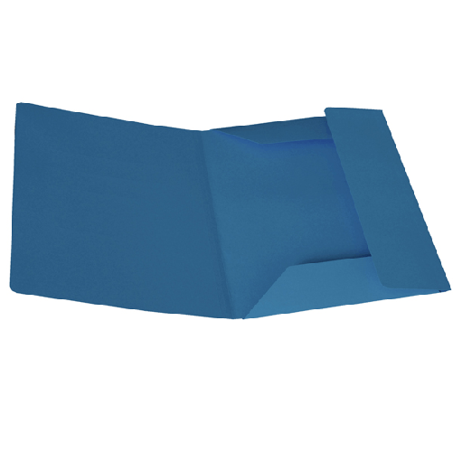 STARLINE Pack 25 Cartelline 3 Lembi BLU in bristol 200g Starline
