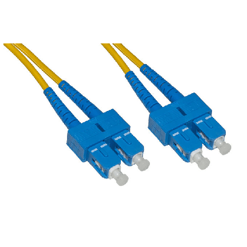 Link cavo fibra ottica sc a sc singlemode duplex 9-125 mt.20