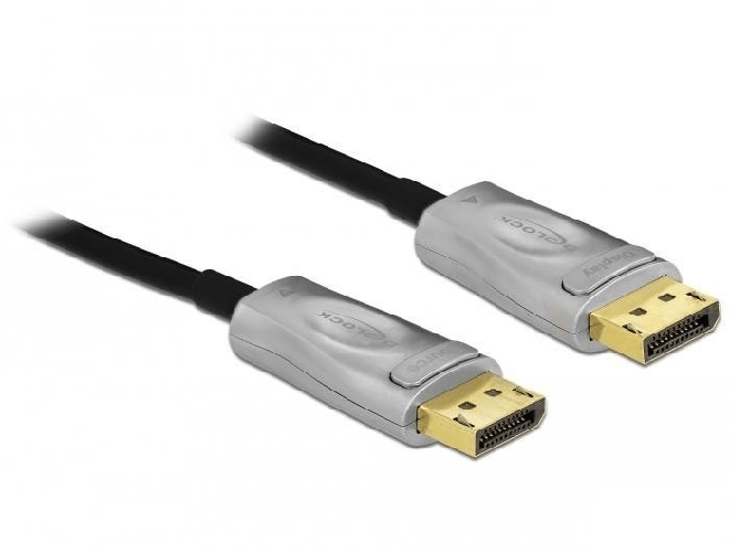 DeLOCK 85885 cavo DisplayPort 10 m Nero (85885 DisplayPort cable 10 m - Black - Warranty: 12M) DeLOCK 85885 cavo DisplayPort 10 m Nero