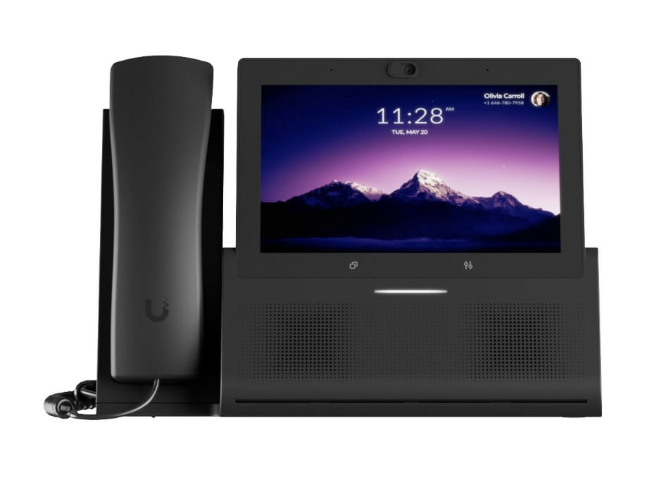 Ubiquiti Premium desktop smartphone - that delivers the ultimate - user experience. - Warranty: 24M Ubiquiti Phone Touch Max Telefono intelligente Ner