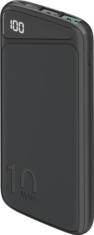 Goobay 53936 batteria portatile Polimeri di litio [LiPo] 10000 mAh Nero (Goobay Powerbank with Fast Charge, PD, QC 3.0, Goobay 53936 batteria portatil