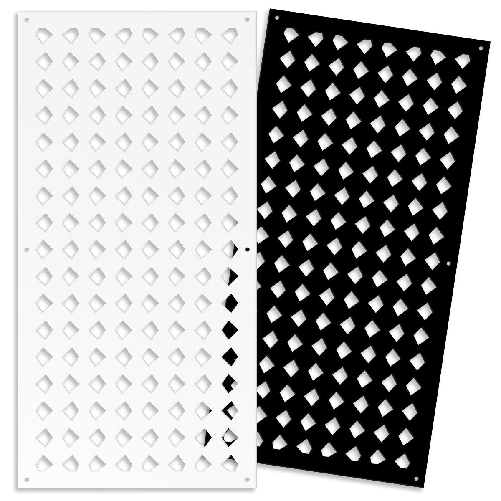 Signorbit HALLOWEEN- Pannello in PVC traforato - Parasole bianco / 73x148 cm