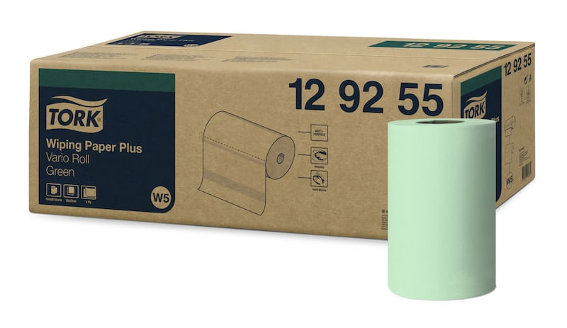 Tork 129255 asciugamano di carta 200 fogli Verde 55 m