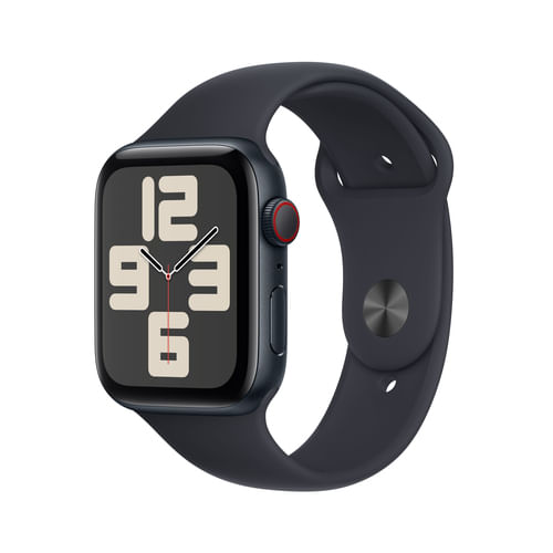 Apple Watch SE OLED 44 mm Digitale 368 x 448 Pixel Touch screen 4G Nero Wi-Fi GPS [satellitare] (APPLE WATCH SE CELL 44M Apple Watch SE OLED 44 mm Dig