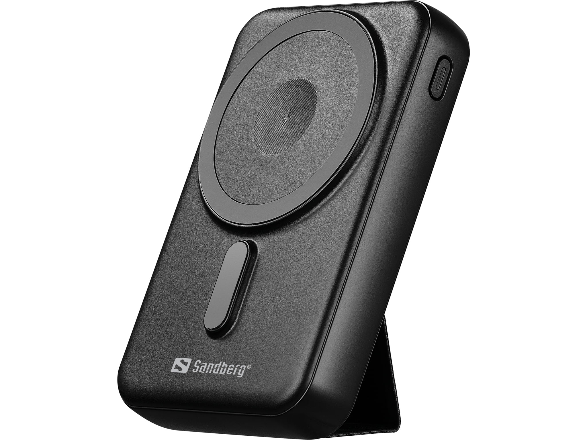 Sandberg 420-94 batteria portatile 10000 mAh Carica wireless Nero (Mag Wireless Powerbank 10000 - Mag Wireless Powerbank Sandberg 420-94 batteria port