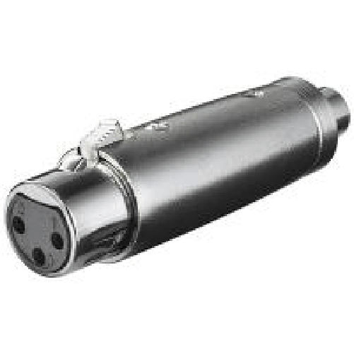 Goobay ADATTATORE XLR FEMMINA 3 POLI - RCA FEMMINA Goobay 27457 XLR RCA Nero