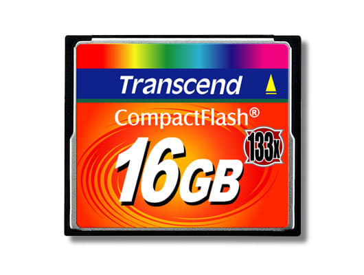 TRANSCEND - USB FLASH MEMORY 16GB 133X COMPACTFLASH Transcend TS16GCF133