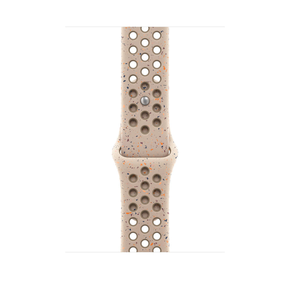 Apple MUV63ZM/A accessorio indossabile intelligente Band Beige Alluminio, Fluoroelastomero (Apple Nike - Band for smart Apple MUV63ZM/A accessorio ind