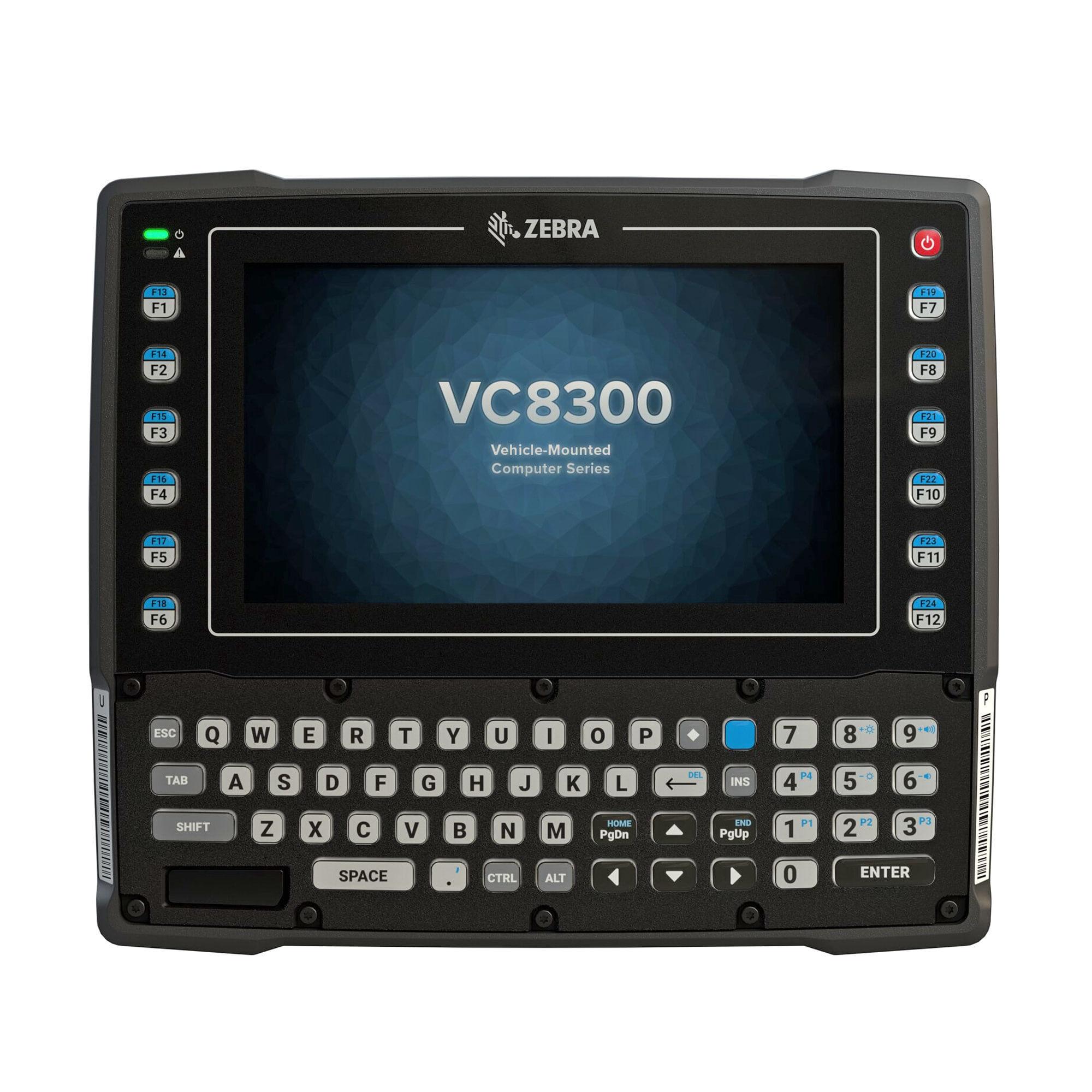 Zebra VC8300 computer palmare 26,4 cm [10.4] 1024 x 768 Pixel Touch screen 3,7 kg Nero (VC83 10IN 1024X768 CAP TS ANDR - Zebra VC8300 computer palmare
