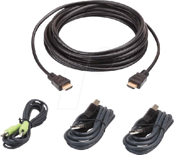 ATEN Kit cavo KVM di sicurezza USB HDMI da 3 M