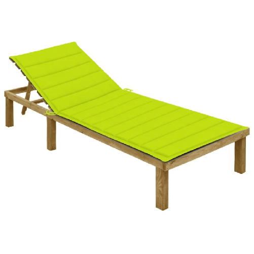 VidaXL 3065830 sedia da esterno Salone Seduta imbottita Legno di pino Verde