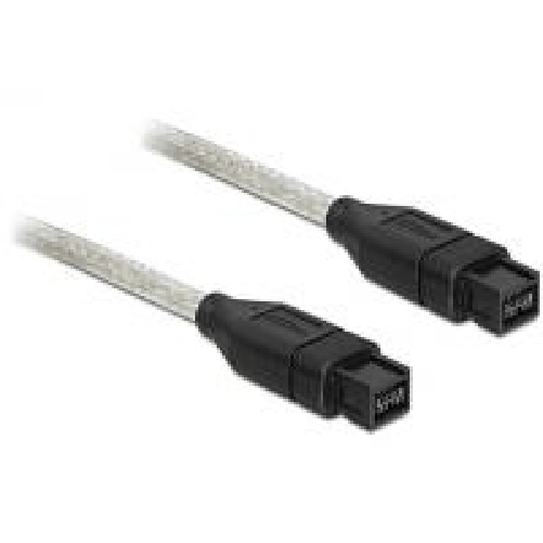 DeLOCK FireWire B/B, 3.0m 3 m Grigio Delock Firewire-B 9p/9pin Stecker-Stecker