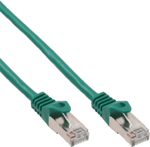 InLine Cavo patch Lan, SF/UTP, Cat.5e, verde, 20m