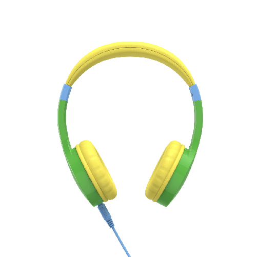 Hama Kids Guard Auricolare Cablato A Padiglione Musica e Chiamate Blu, Verde, Giallo (Hama Kids Guard - hovedtelefoner) Hama Kids Guard Auricolare Cab