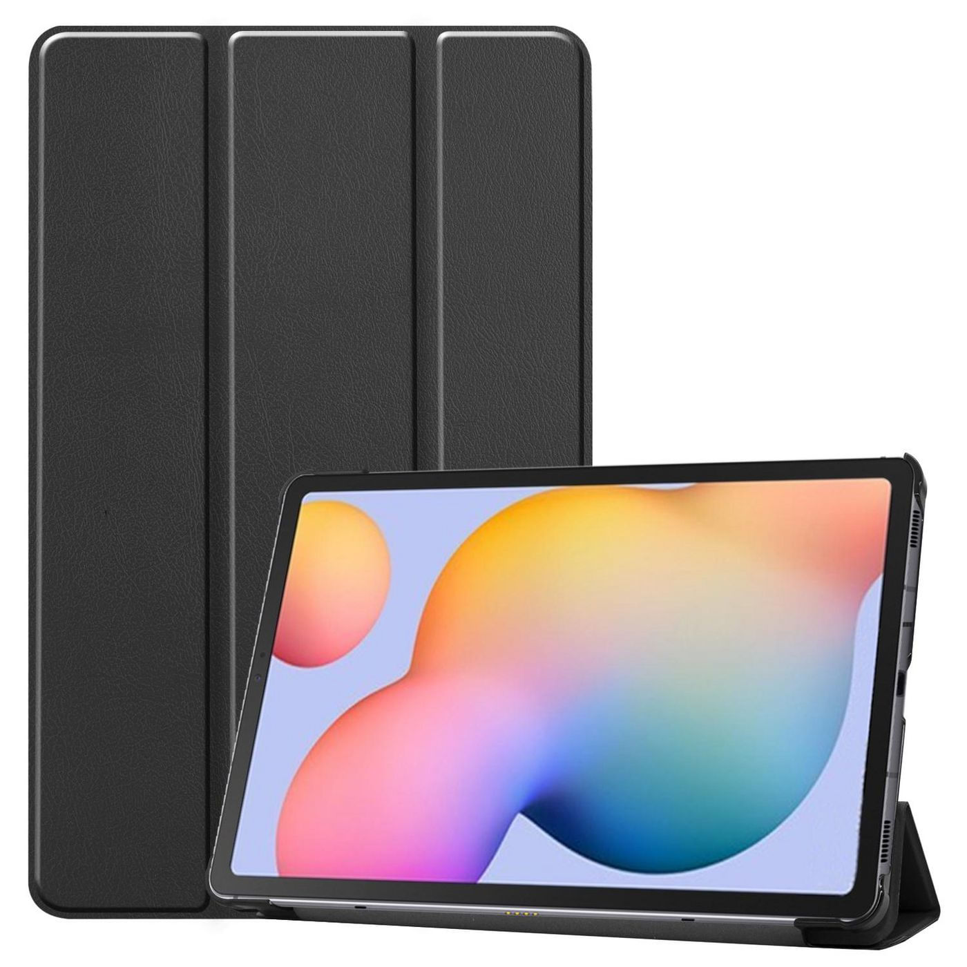 ESTUFF ES685003-BULK custodia per tablet 31,5 cm [12.4] Custodia a libro Nero (HOUSTON Folio Case for - Samsung Galaxy T eSTUFF ES685003-BULK custodia