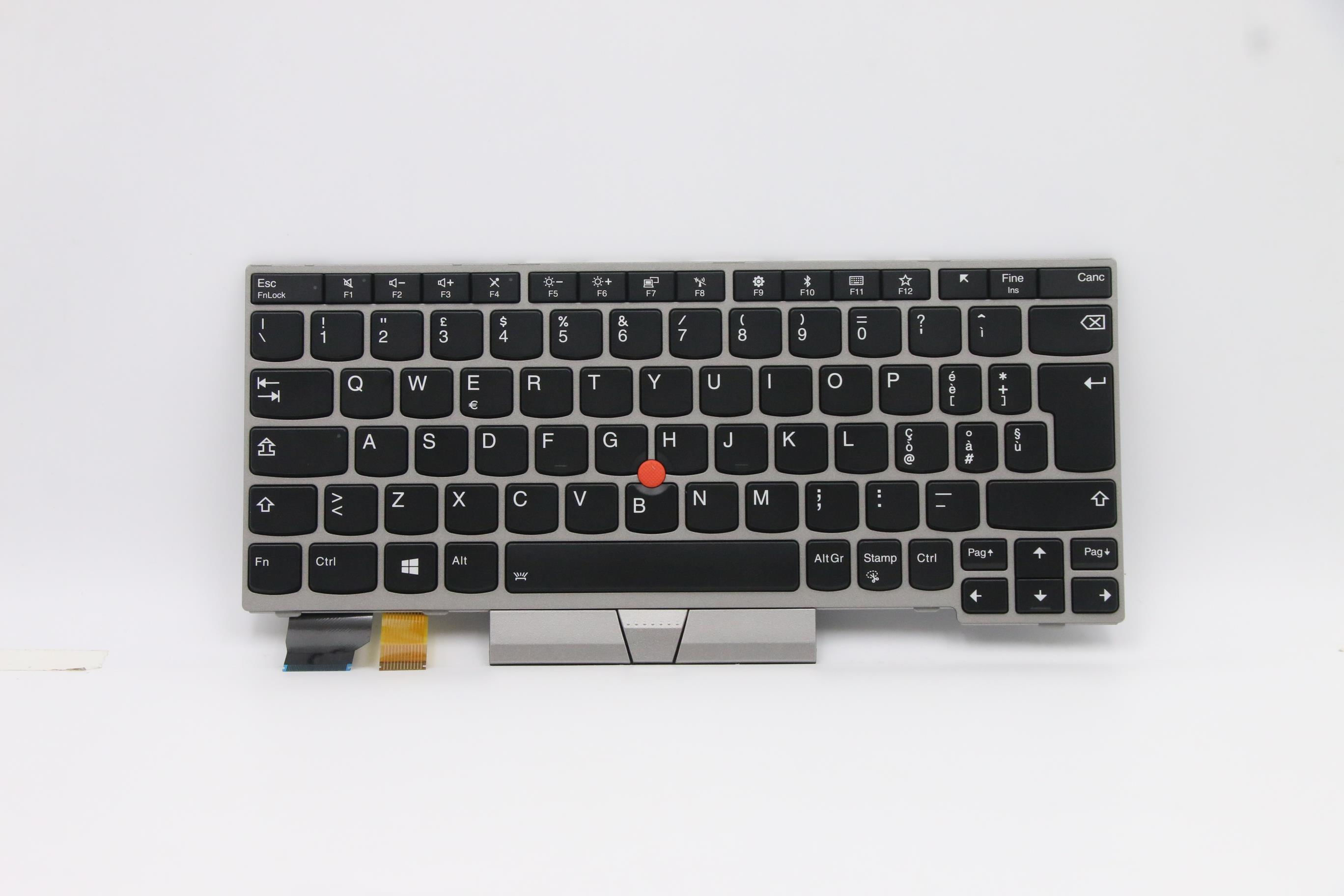 Lenovo 01YP857 ricambio per notebook Tastiera (Keyboard BL Silver Italian - Warranty: 6M) Lenovo 01YP857 ricambio per laptop Tastiera