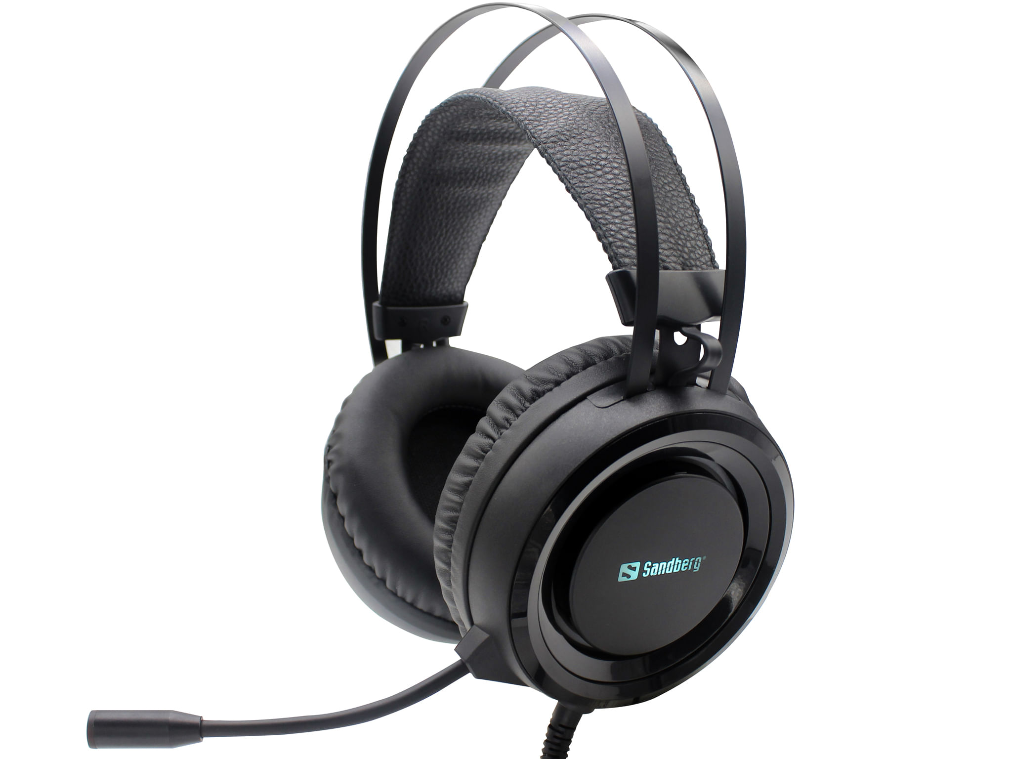 Sandberg 126-22 cuffia e auricolare Cablato A Padiglione Giocare Nero (Dominator Headset - Dominator Headset, Headset, - Sandberg 126-22 cuffia e auri