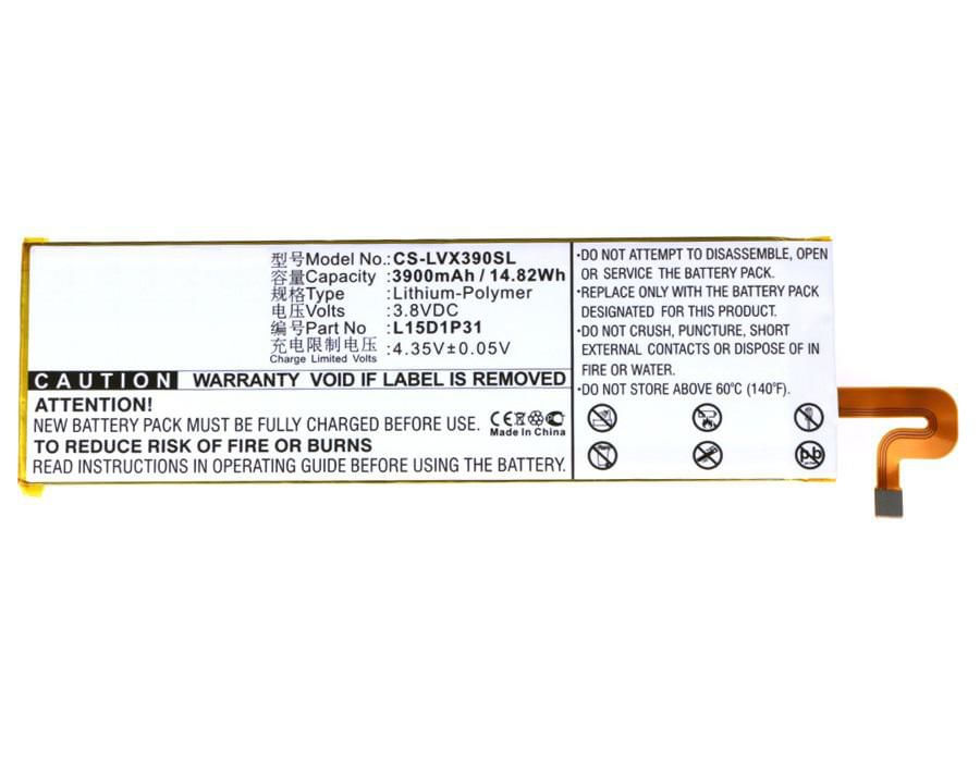 CoreParts MBXTAB-BA059 ricambio e accessorio per tablet Batteria (Battery 14.82Wh Li-Pol 3.8V - 3900mAh Black for Lenovo CoreParts MBXTAB-BA059 ricamb