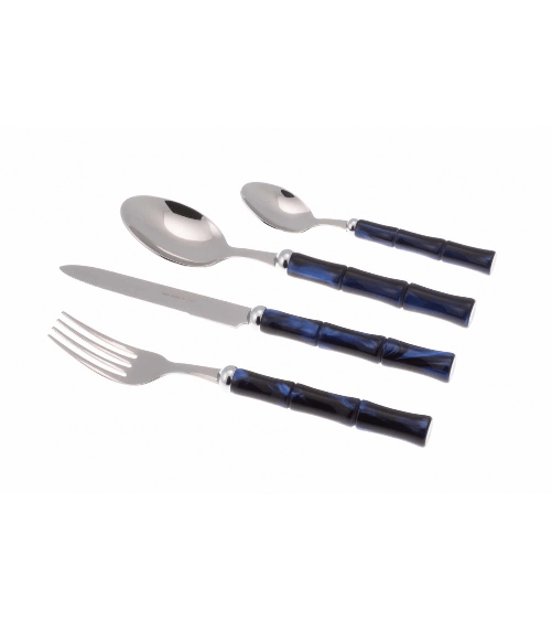 Set 4pz Posate Bamboo Rivadossi Sandro Posto Tavola