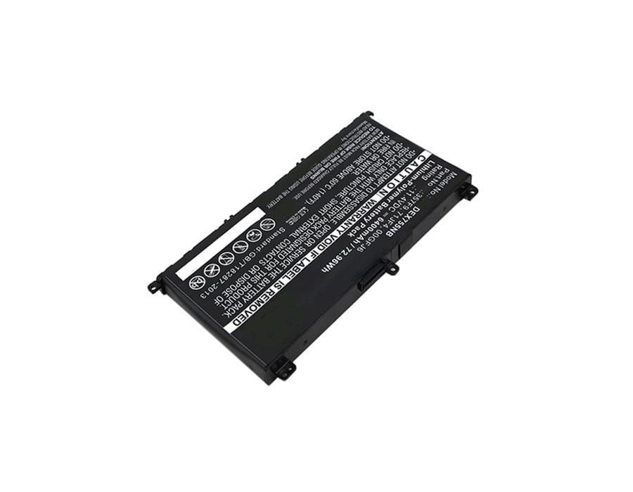 CoreParts MBXDE-BA0053 ricambio per laptop Batteria (Laptop Battery for Dell 74Wh - Li-Pol 11.1V 6660mAh Black, - 74Wh L CoreParts MBXDE-BA0053 ricamb