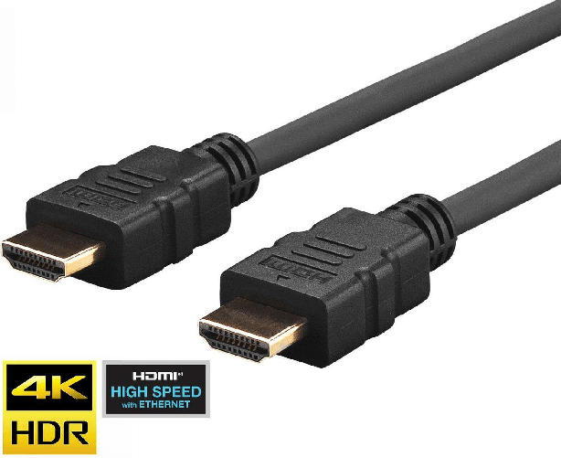 Vivolink PROHDMIHD5 cavo HDMI 5 m HDMI tipo A [Standard] Nero (Pro HDMI Cable 5m Ultra - Flexible HDMI 2.0b 4K - 2K . - Vivolink PROHDMIHD5 cavo HDMI