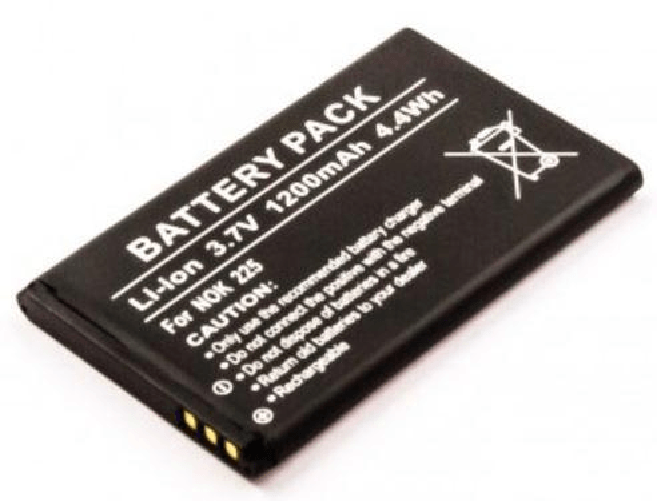 CoreParts MSPP2614 ricambio per cellulare Batteria (Battery 4.44Wh Li-ion 3.7V - 1200mAh for Nokia Mobile - 4.44Wh Li-io CoreParts MSPP2614 ricambio p