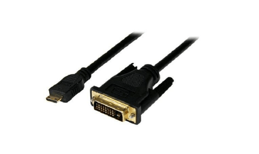 Microconnect HDCPDVIDD cavo e adattatore video 1 m HDMI Type C [Mini] DVI-D Nero (HDMI Mini - DVI-D M-M 1M - HDCP suppor Microconnect HDCPDVIDD cavo e