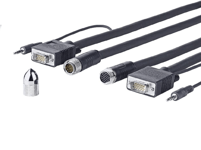 Vivolink PROVGASCW10 cavo VGA 10 m VGA [D-Sub] Nero (Pro VGA + Audio Cross Wall 10M - . - Warranty: 144M) Vivolink PROVGASCW10 cavo VGA 10 m VGA (D-Su