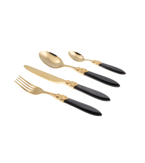 Posate Rivadossi Shop Online - Laura Oro Set 4pz
