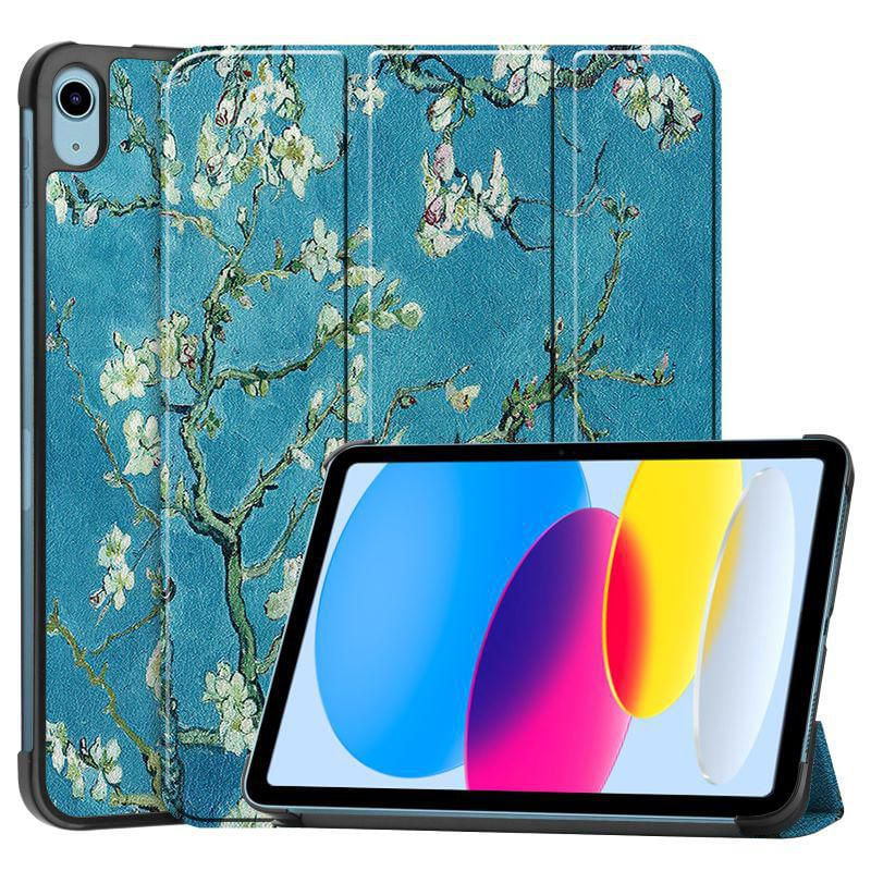CoreParts TABX-IP10-COVER11 custodia per tablet 27,7 cm [10.9] Custodia flip a libro Blu, Verde, Bianco (Tri-fold Caster CoreParts TABX-IP10-COVER11 c