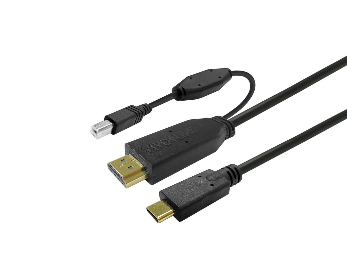 Vivolink PROUSBCHDMIUSBB5 cavo USB 5 m USB 3.2 Gen 1 [3.1 Gen 1] USB C Nero (Touchscreen Cable 5m Black - Warranty: 144M Vivolink PROUSBCHDMIUSBB5 cav