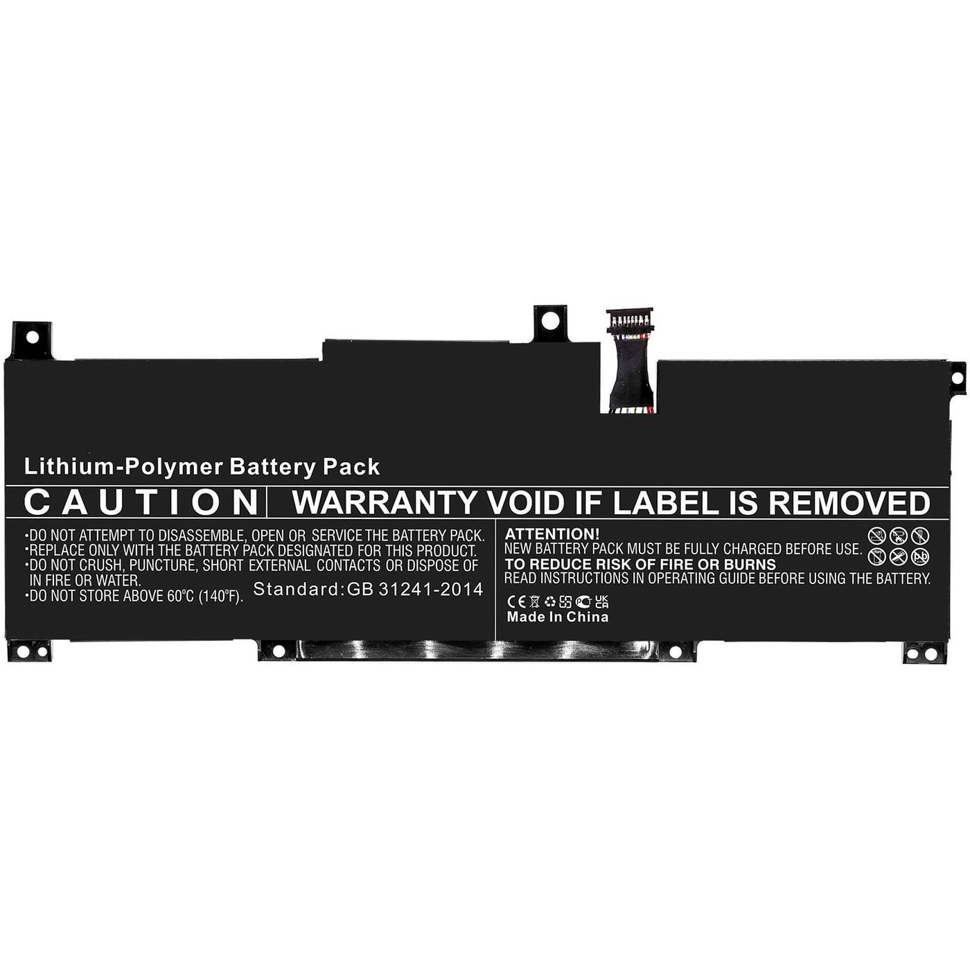 CoreParts MBXMSI-BA0016 ricambio per laptop (Battery 50.16Wh Li-Polymer - 11.4V 4400mAh, Black for MSI - Notebook, Lapto CoreParts MBXMSI-BA0016 ricam