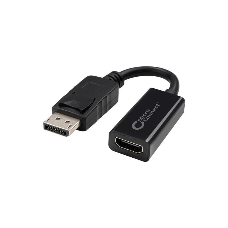 Microconnect HDMI, M-F 0,05 m DisplayPort Nero (Adapter Displayport - HDMI M-F - Support 1920*1080P, Passive - Black, 5c Microconnect DPHDMI2 cavo e a