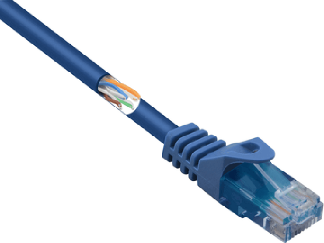 Renkforce RF-5044022 RJ45 Netzwerkkabel, Patchkabel CAT 5e U/UTP 2.00 m Blau mit Rastnasenschutz, Halogenfrei 1 St. (RF- Renkforce RF-5044022 RJ45 Net