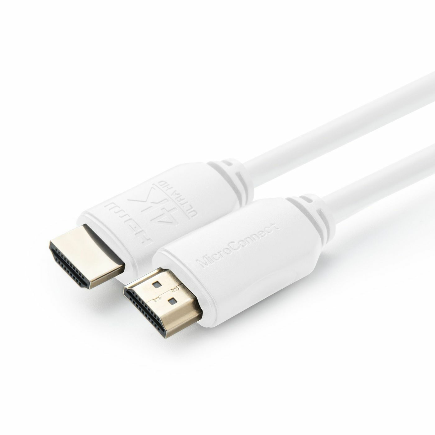 Microconnect MC-HDM19192V2.0WH cavo HDMI 2 m HDMI tipo A [Standard] Bianco (HDMI cable 4K, 2m white - Warranty: 300M) Microconnect MC-HDM19192V2.0WH c