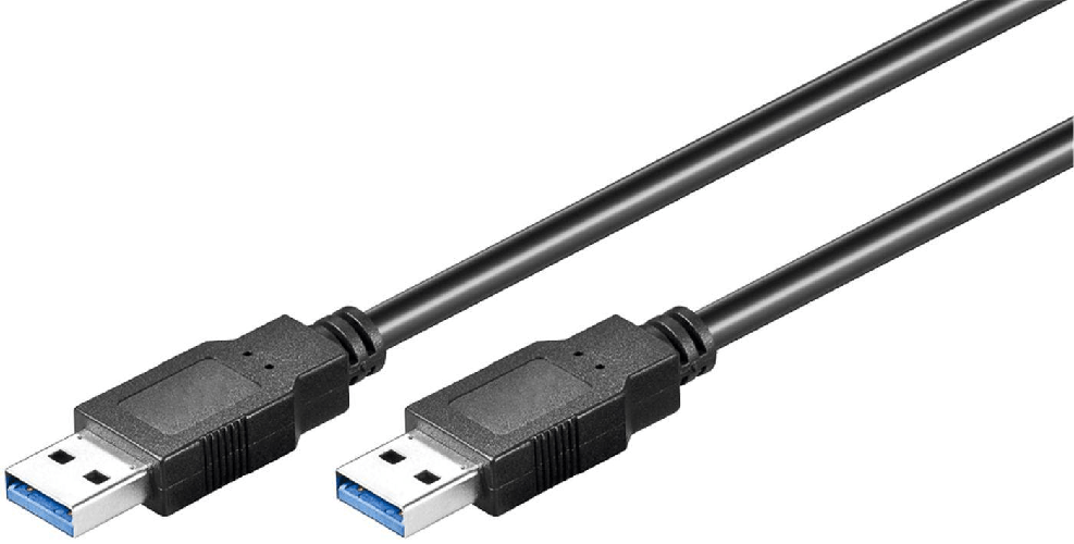 Microconnect USB3.0AA3B cavo USB USB 3.2 Gen 1 (3.1 Gen 1) 3 m USB A Nero