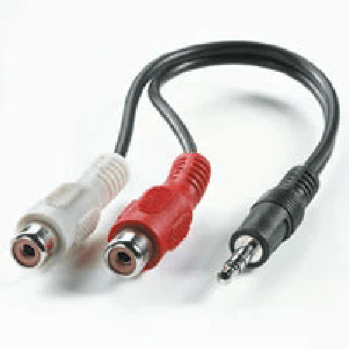 Secomp VALUE Cable 3,5mm/RCA, 0.2m cavo audio 0,2 m 3.5mm Nero VALUE Cable 3,5mm/RCA, 0.2m cavo audio 0,2 m 3.5mm Nero
