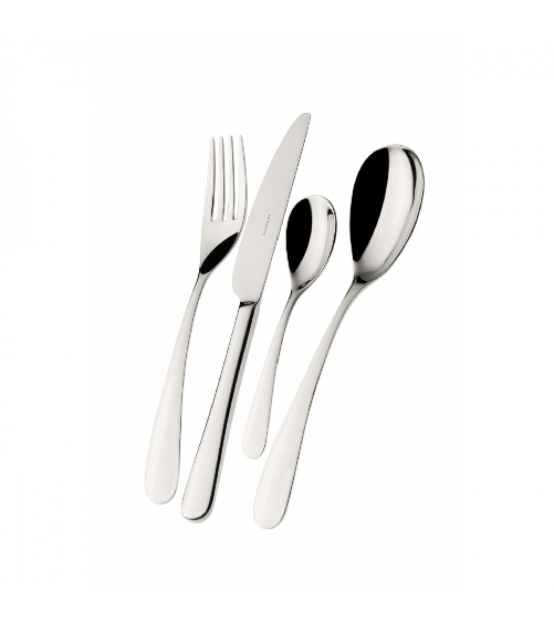 Posate in Acciaio Inox Primula set 75 pezzi con Scatola - Casa Bugatti