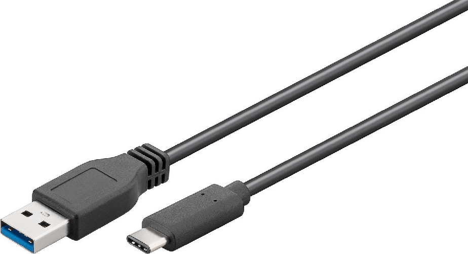 Microconnect USB3.1CA3 cavo USB 3 m USB 3.2 Gen 1 [3.1 Gen 1] USB C USB A Nero (Gen1 USB C-A Cable, 3m - Black, for sync Microconnect USB3.1CA3 cavo U