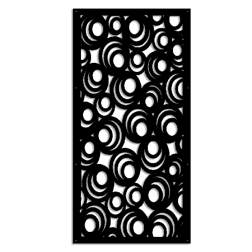 Signorbit MICKEY - Pannello in PVC traforato - Parasole nero / 73x148 cm
