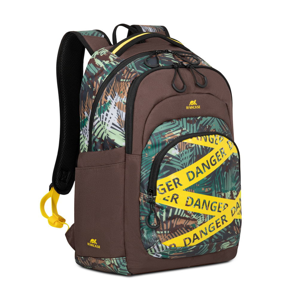 Riva Case Rivacase Erebus 39,6 cm (15.6") Zaino Cachi Rivacase Erebus 39,6 cm (15.6") Zaino Cachi