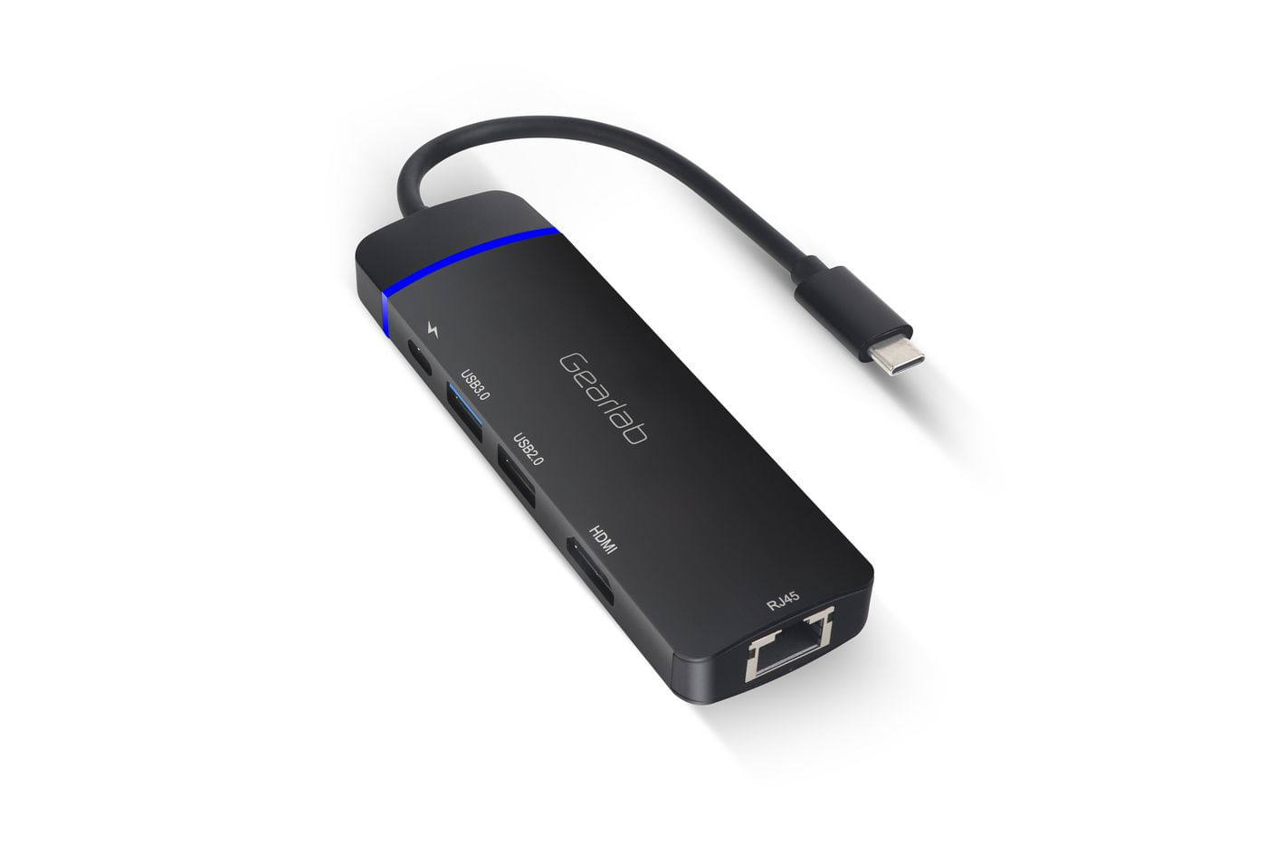 Gearlab eSTUFF GLB235420 replicatore di porte e docking station per laptop USB 3.2 Gen 1 (3.1 Gen 1) Type-C Nero eSTUFF GLB235420 replicatore di porte