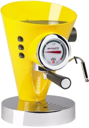 Casa Bugatti Macchina Caffè Espresso e Cappuccino - Diva Watt 950 - Casa Bugatti Bugatti Italy Diva Automatica Macchina per espresso 0,8 L