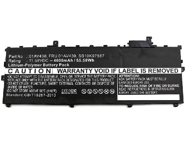 CoreParts MBXLE-BA0145 ricambio per laptop Batteria (Laptop Battery for Lenovo - 55Wh Li-Pol 11.58V 4800mAh - Black, 55W CoreParts MBXLE-BA0145 ricamb